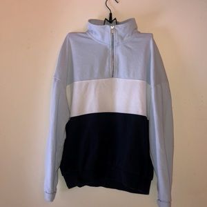 Garage Blue 1/4 Zip